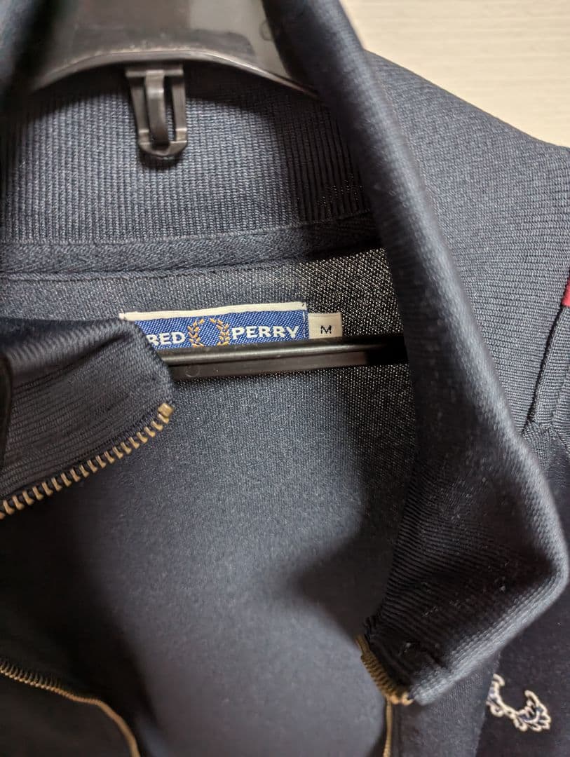 【値引き交渉あり】Fred Perry ネイビー ジャケット M