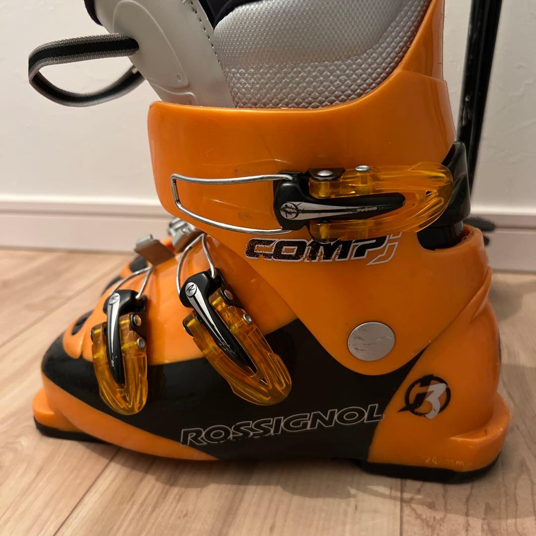 スキー３点セットSAROMON ROSSIGNOL 120 22.5