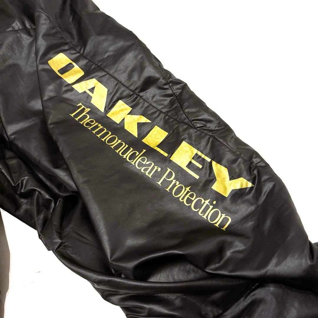 OAKLEY オークリー ナイロンパンツ L 黒 ドローストリング付き
