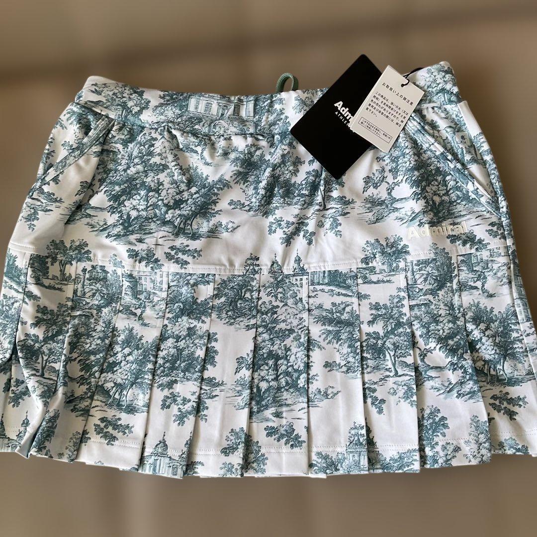 新作2026 Admiral フェイクレイヤーTシャツ プリーツスカートセット