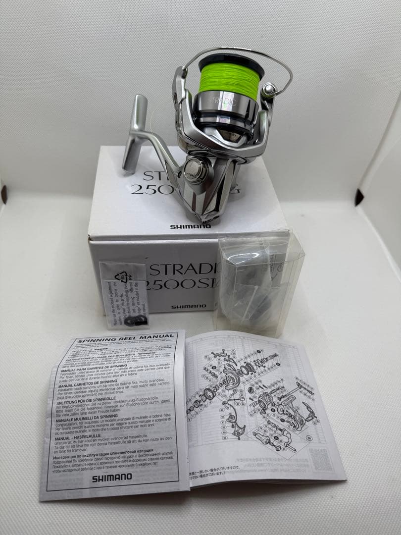 シマノ 19ストラディック 2500SHG 夢屋コルクノブ付き