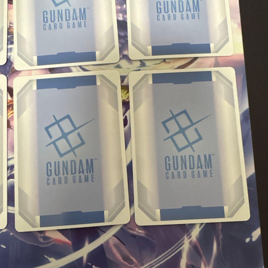 ガンダム、アムロパラレル８枚セット　ガンダムカードゲーム