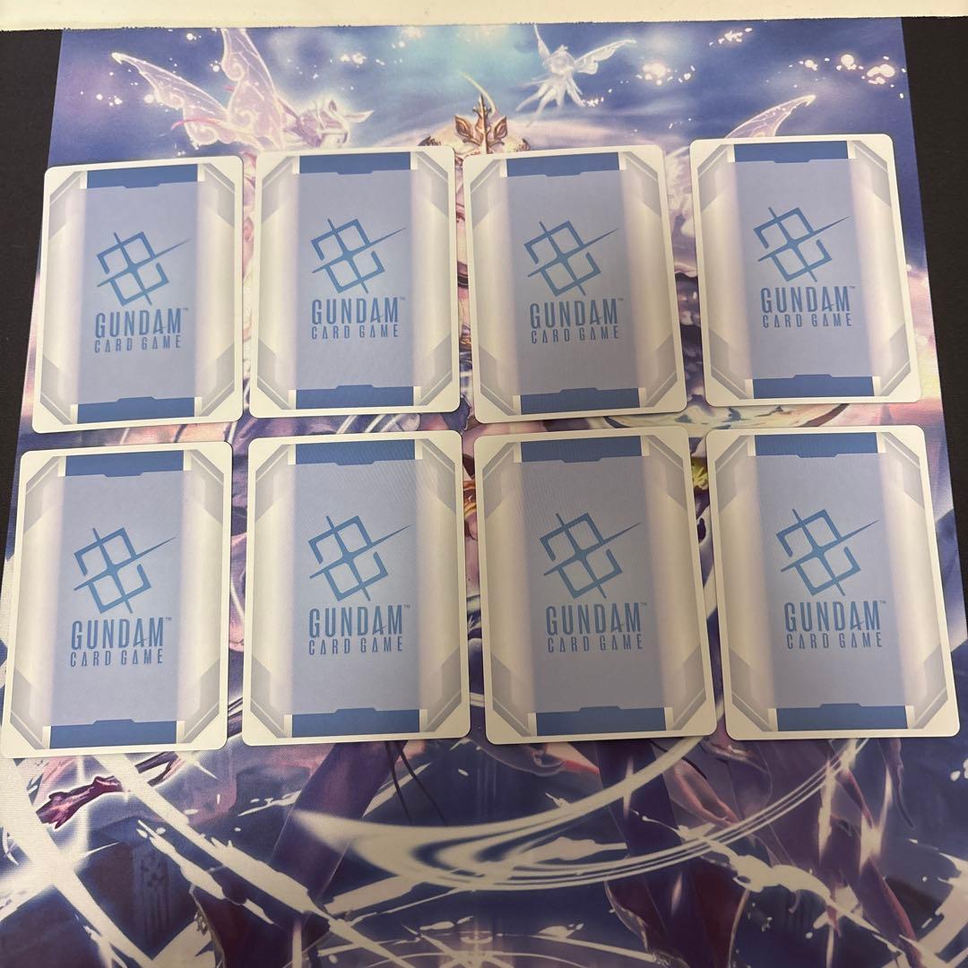 ガンダム、アムロパラレル８枚セット　ガンダムカードゲーム