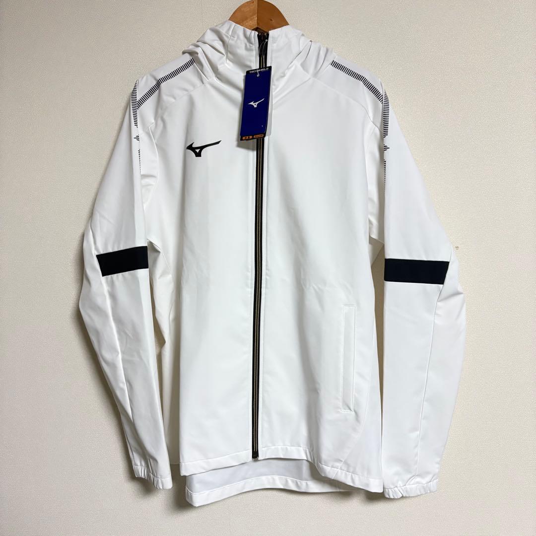 MIZUNO ミズノ　ランニングウェア　アウター　ホワイト　M タグ付き