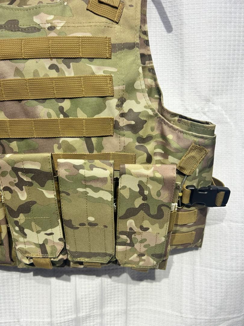 マルチカム タクティカルベスト カモ柄 サバゲー用 L〜LLサイズ