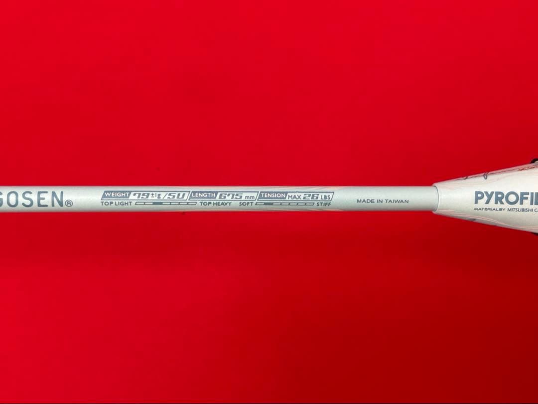 ラケット GOSEN INFERNO AIR +CORE 5UG6