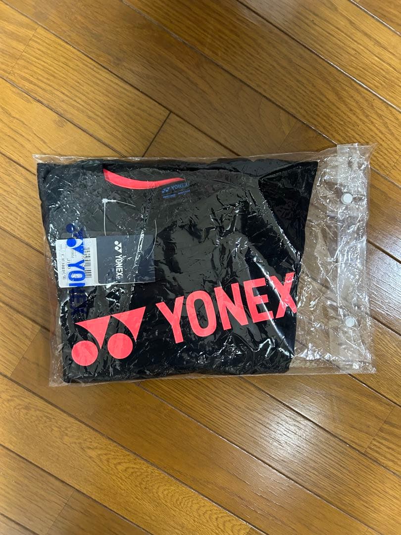 YONEX 長袖Tシャツ　ウェア ブラック/ピンク