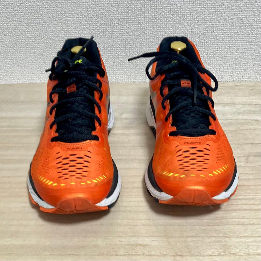 美品 アシックス ASICS ゲルカヤノ オレンジ 27cm