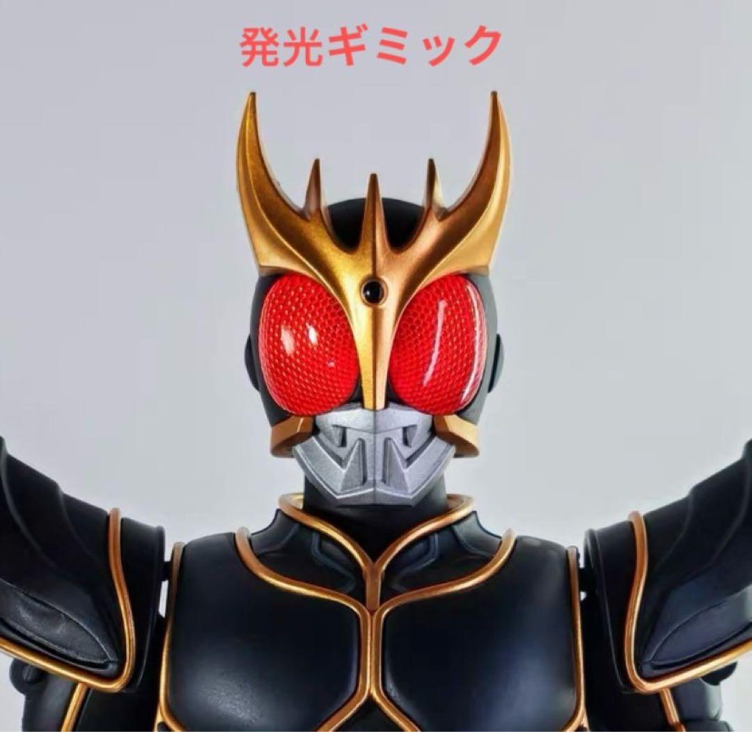 仮面ライダークウガ　アルティメットフォームプラモデル可動フィギュア発光LED付属