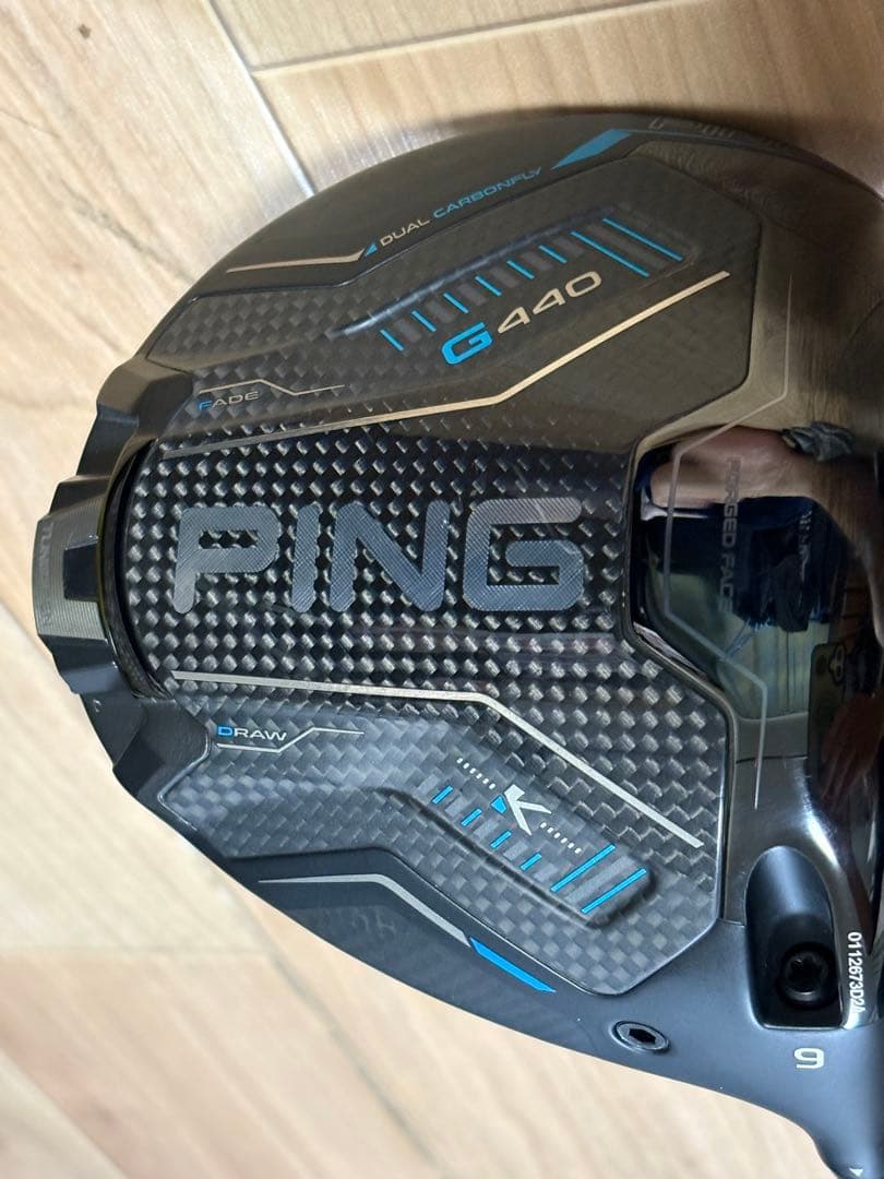 PING G440 ドライバー 9度 ヘッド、ヘッドカバー、レンチ