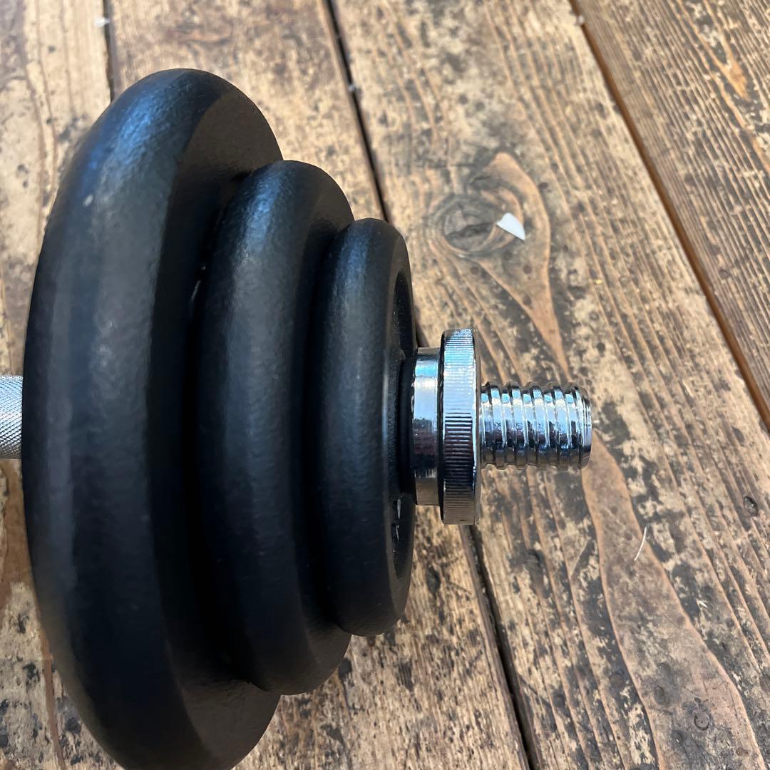 ①アイロテック ダンベル 17.5kg 筋トレ バーベル