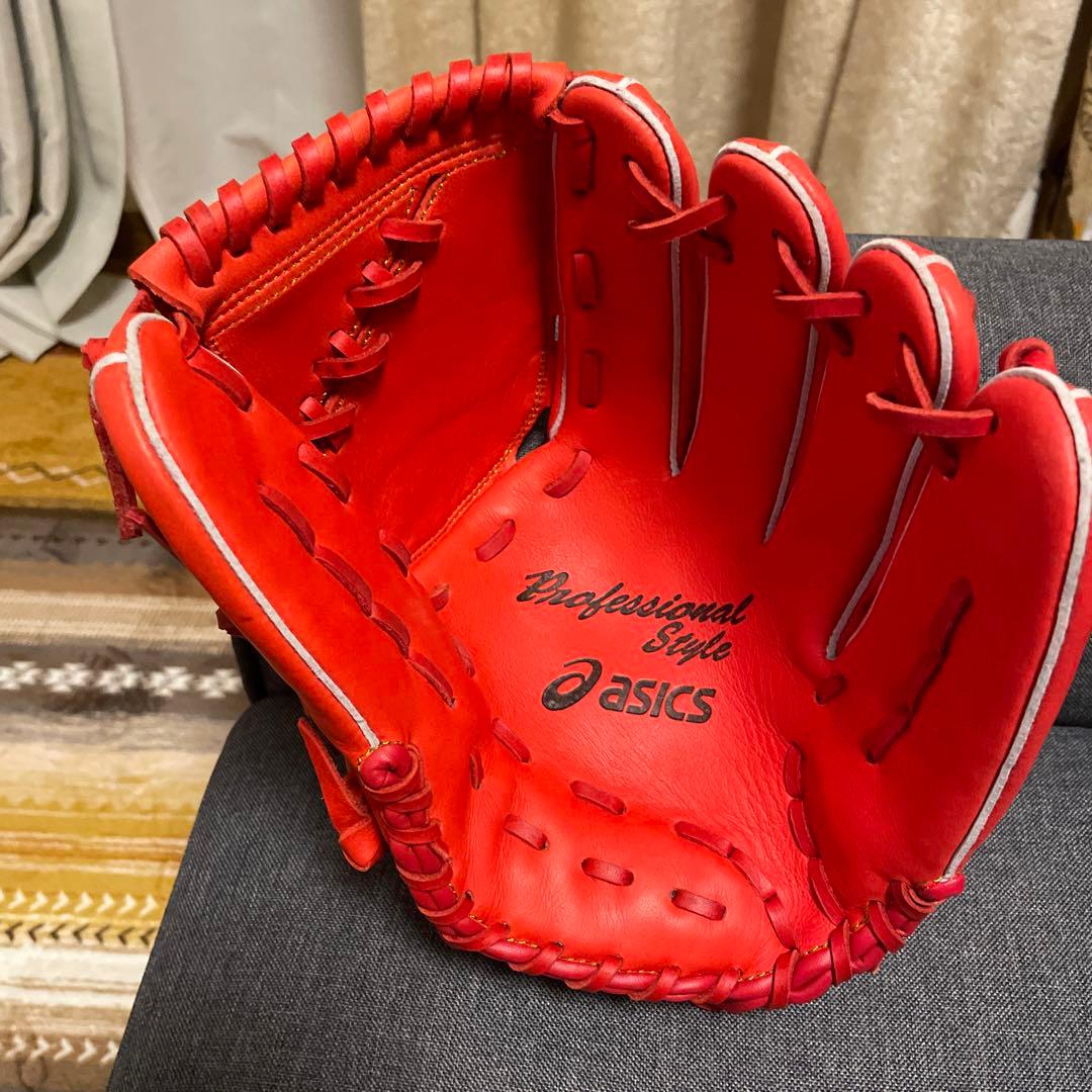 アシックス　投手用　軟式　グローブ　大谷