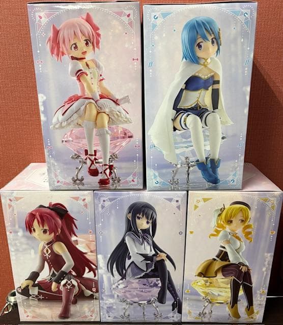 5種セット　魔法少女まどか☆マギカ フィギュア