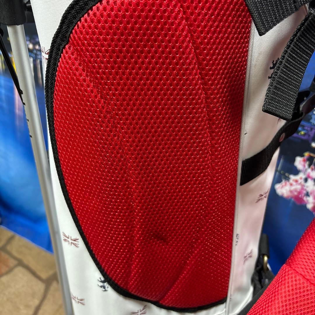 寶BX-1205 アドミラル スタンド式 キャディバッグ ホワイト 軽量