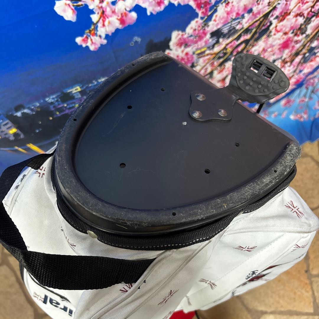 寶BX-1205 アドミラル スタンド式 キャディバッグ ホワイト 軽量