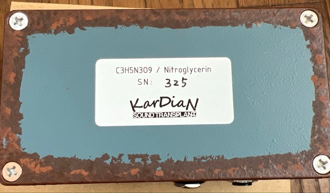 KarDiaN C3H5N309 ニトログリセリン
