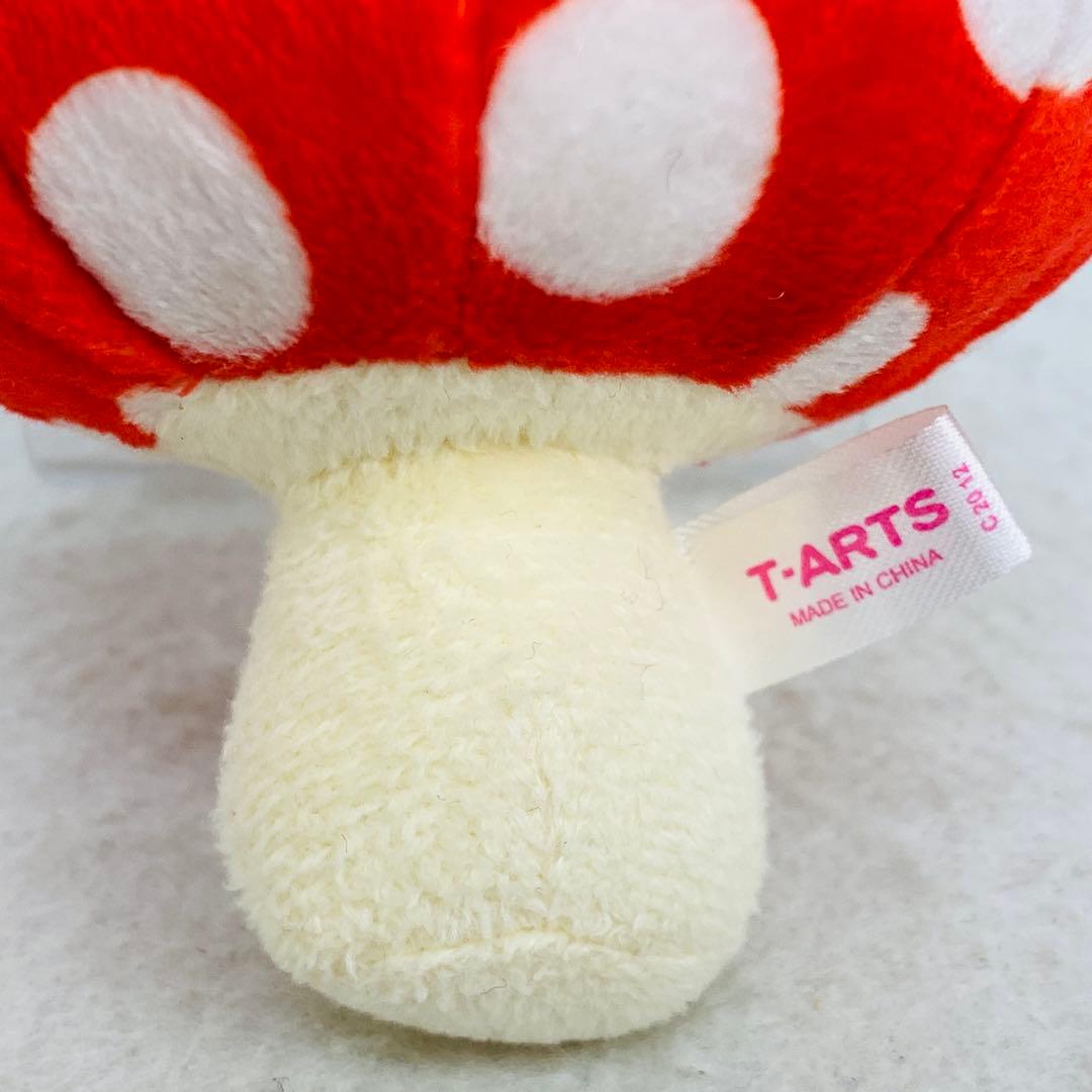 超希少　激レア　らんにょこ　ボールチェーン　マスコット　ぬいぐるみ　きのこ　水玉