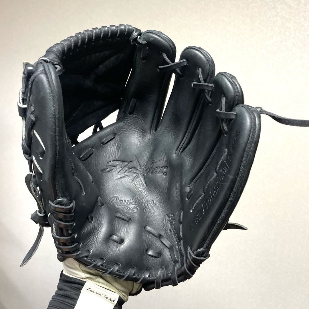 【美品】Rawlings軟式 内野手用 Bolder Field ブラック