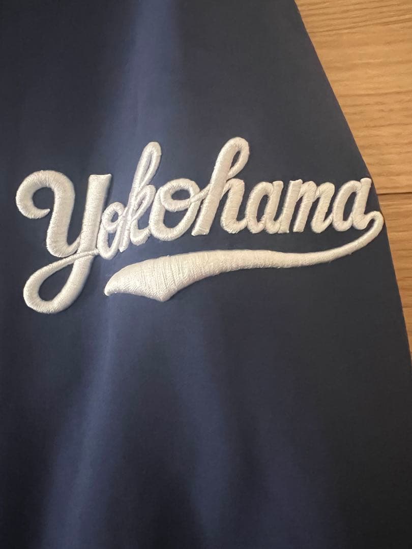 レア 美品 横浜ベイスターズ×マジェスティック コラボスタジャン Lサイズ