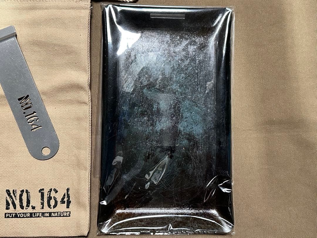 新品 NO.164 独焼鉄板 3.2mm ヒロシのぼっちキャンプ