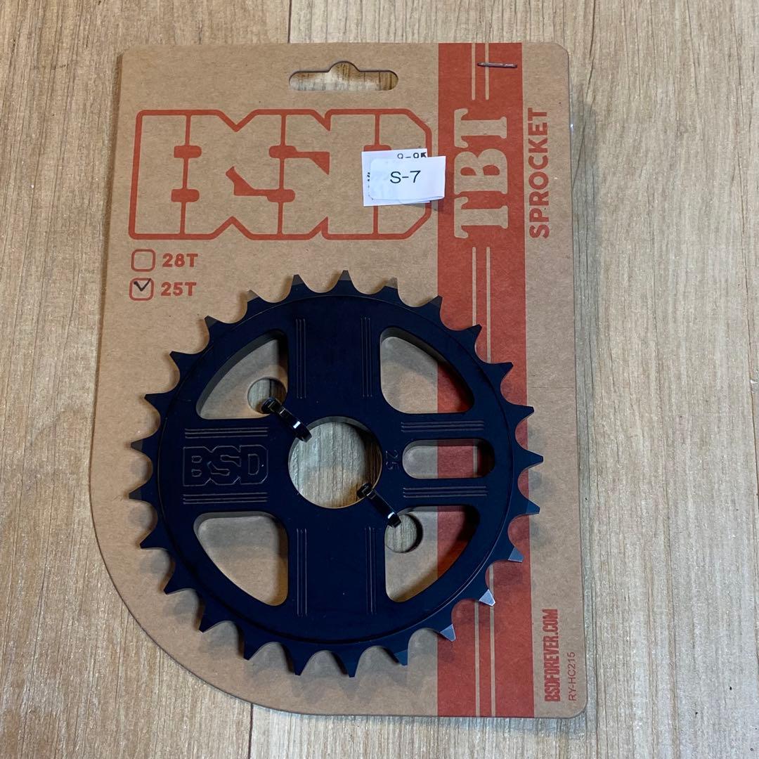 未使用　BSD TBT SPROCKET　25T　BMXスプロケット