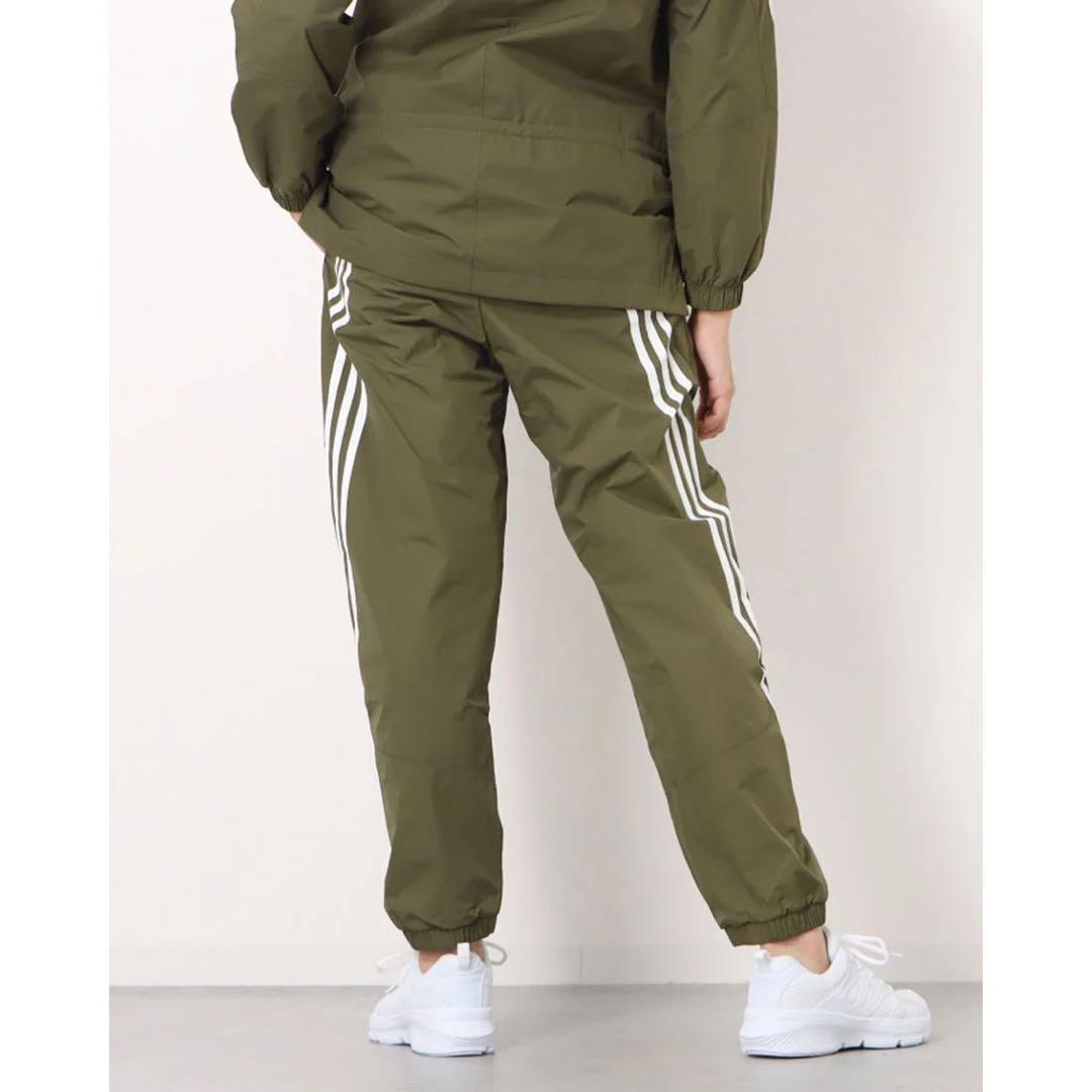 新品　adidas アディダス　ウィンド パンツ　 WIND.RDY カーキ　M