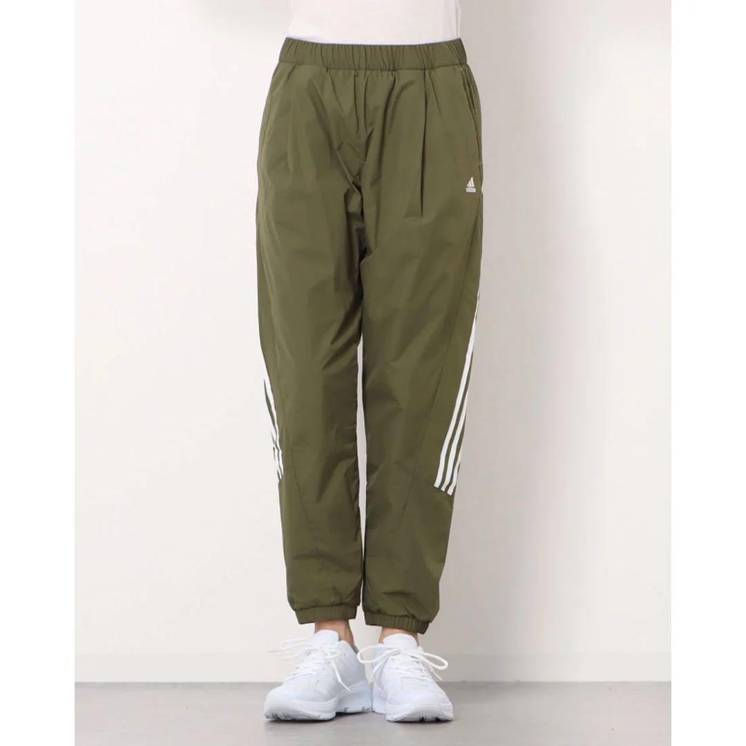 新品　adidas アディダス　ウィンド パンツ　 WIND.RDY カーキ　M