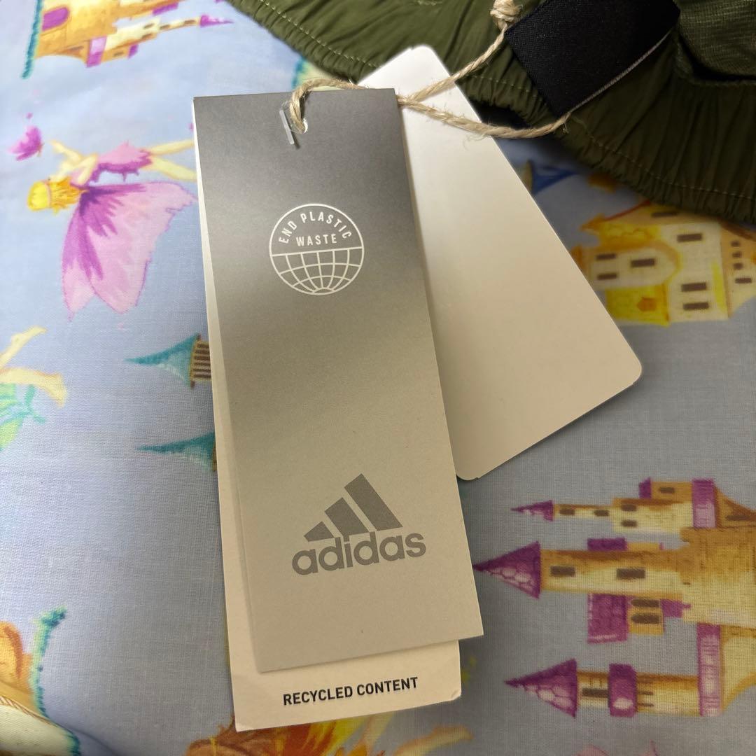 新品　adidas アディダス　ウィンド パンツ　 WIND.RDY カーキ　M