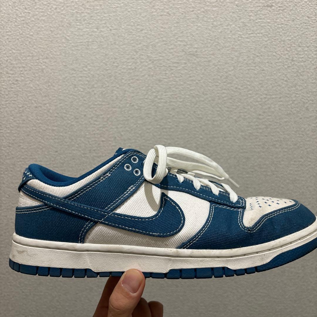 Nike Dunk Low ダークブルー/ホワイト