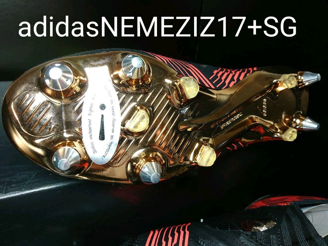 【新品・未使用】adidasNEMEZIZ17+SG25.0cm