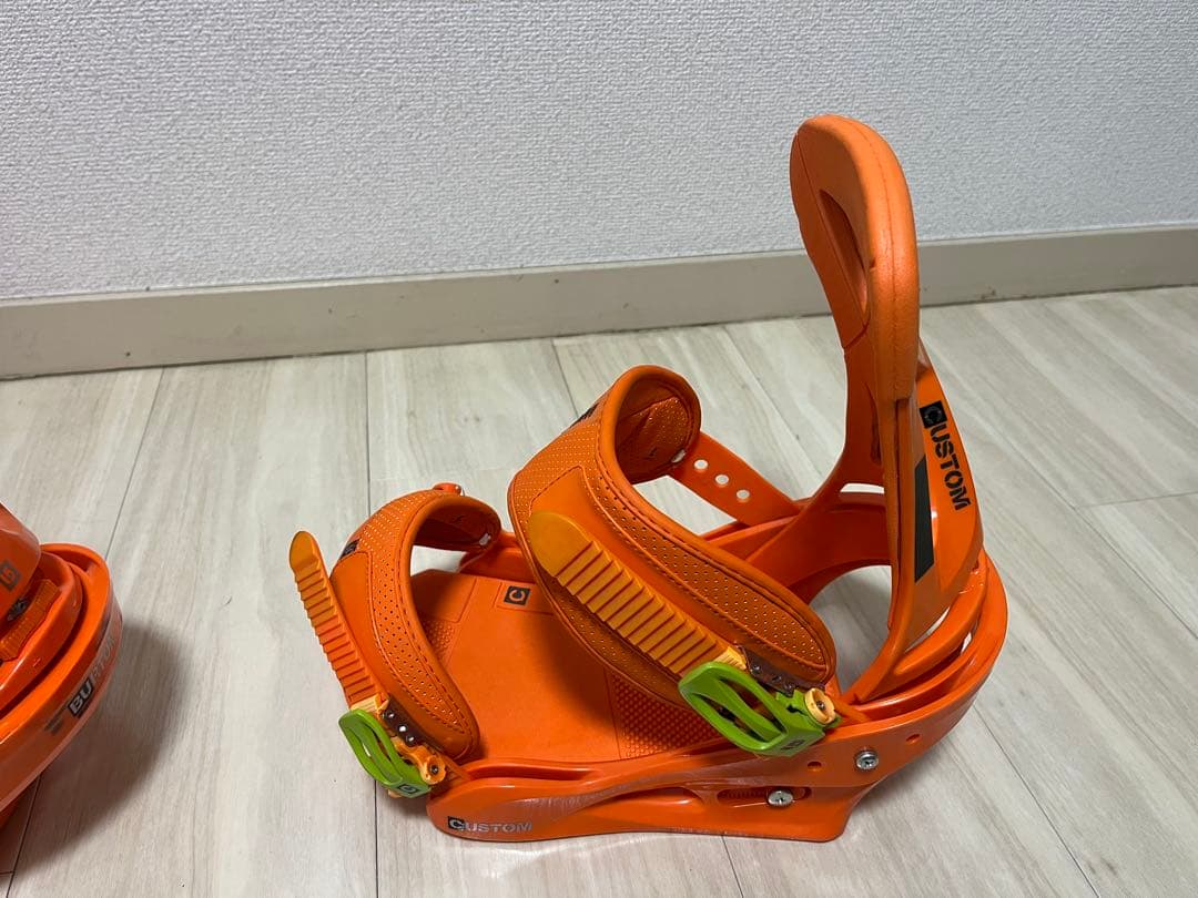 BURTON CUSTOM ビンディング オレンジ