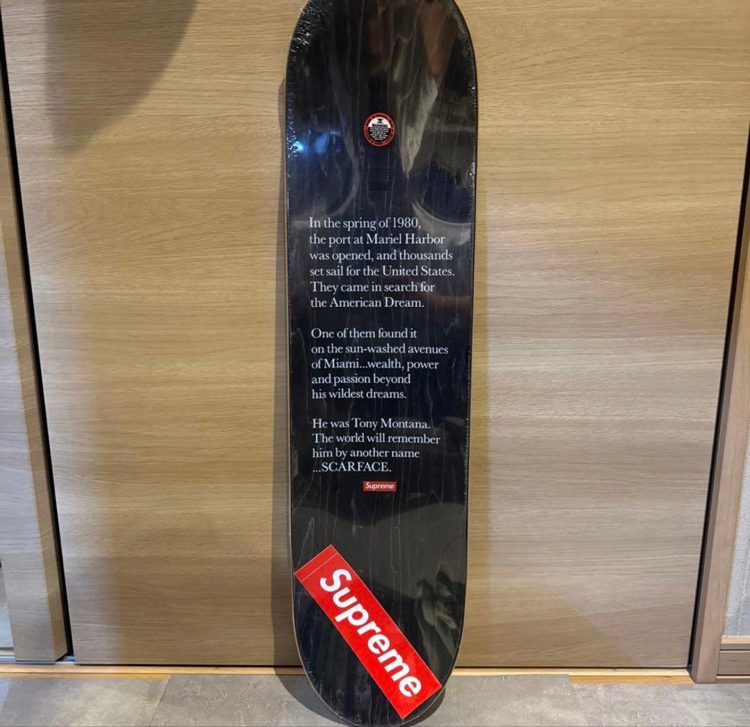 【新品未使用】Supreme スカーフェイス　スケートボード　正規品
