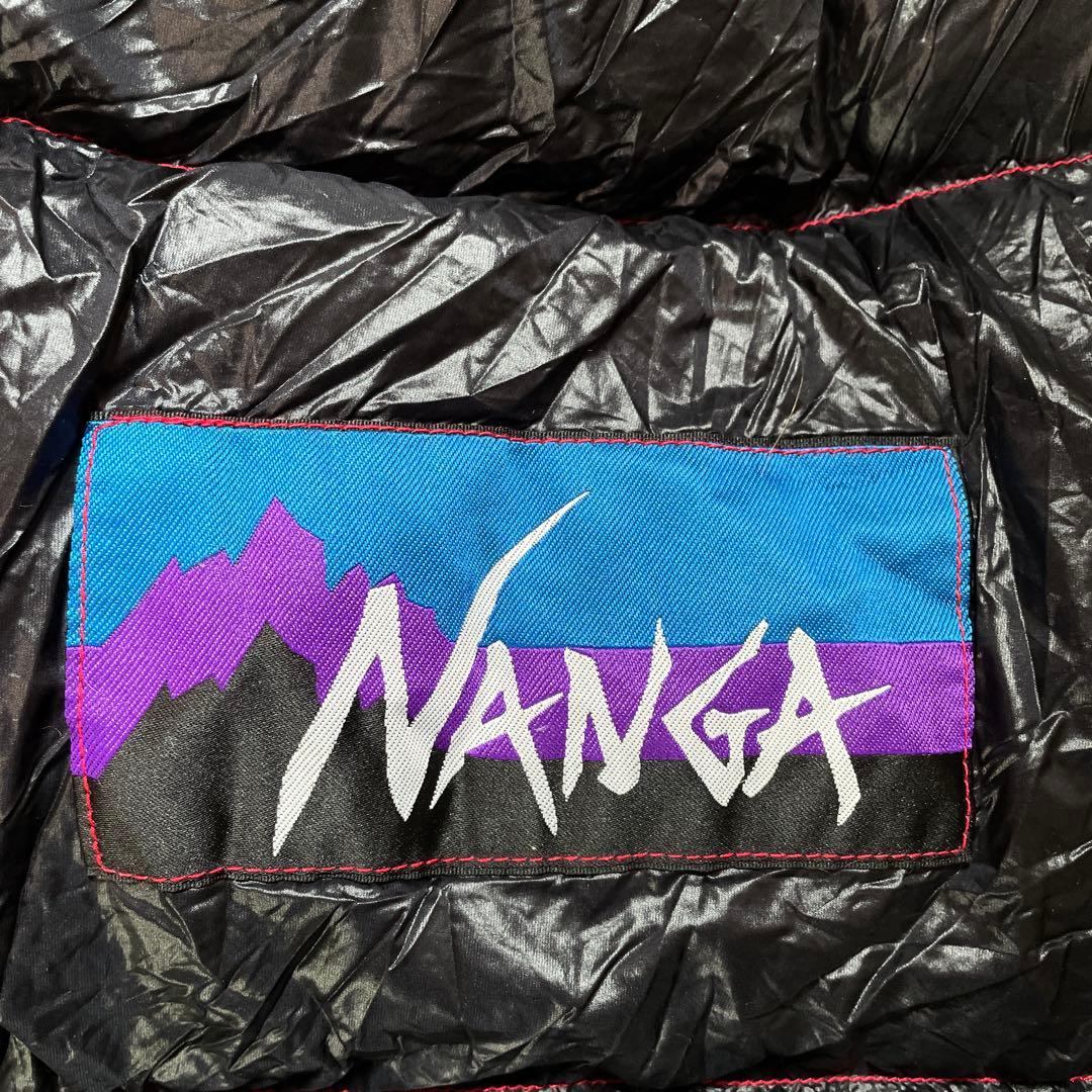 NANGA ナンガ 360 シュラフ 寝袋 スリーピングバッグ レッド ブラック