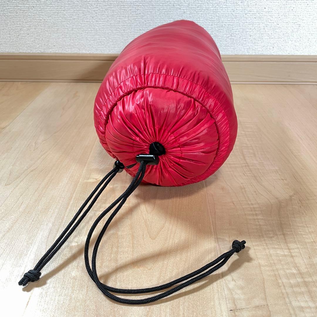 NANGA ナンガ 360 シュラフ 寝袋 スリーピングバッグ レッド ブラック