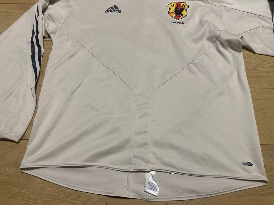 激レア アディダス サッカー 日本代表 04/05 アウェイ 長袖 ユニフォーム