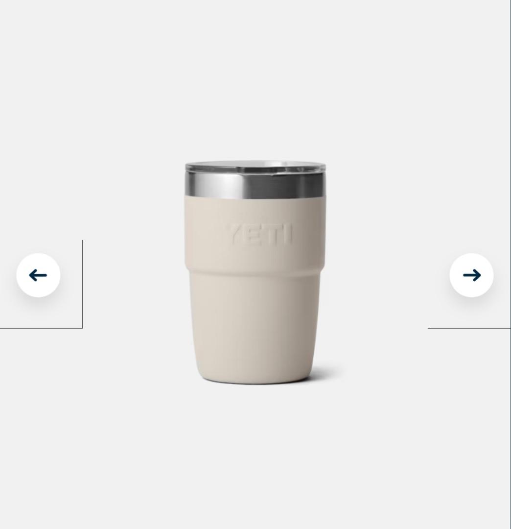 新品 YETI RAMBLER 8oz CUP 最新色【CAPE TAUPE】