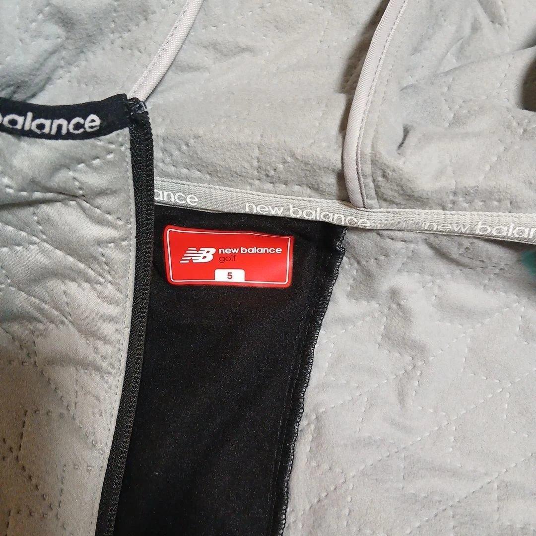 New Balance グレー キルティングジャケット 美品