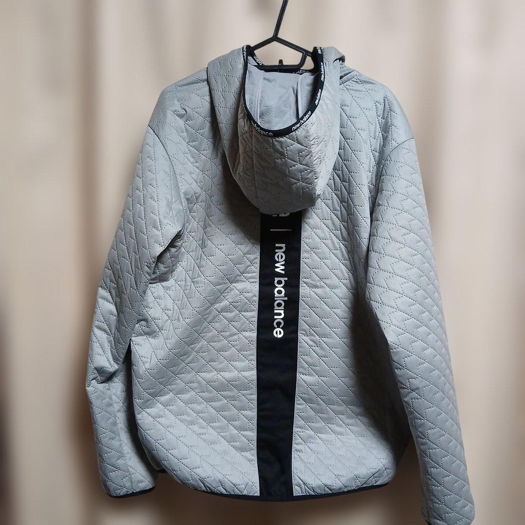 New Balance グレー キルティングジャケット 美品