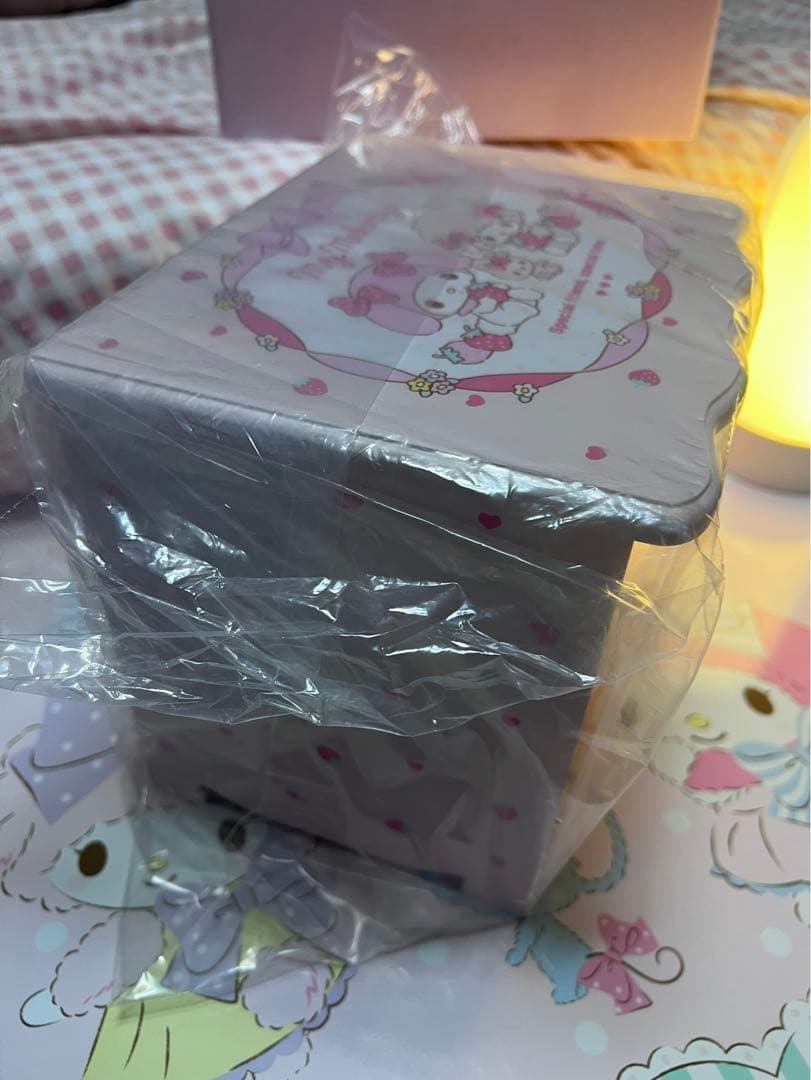 マイメロディ♡ ピアノ 木製ドレッサー いちご メイクボックス 激レア 箱つき