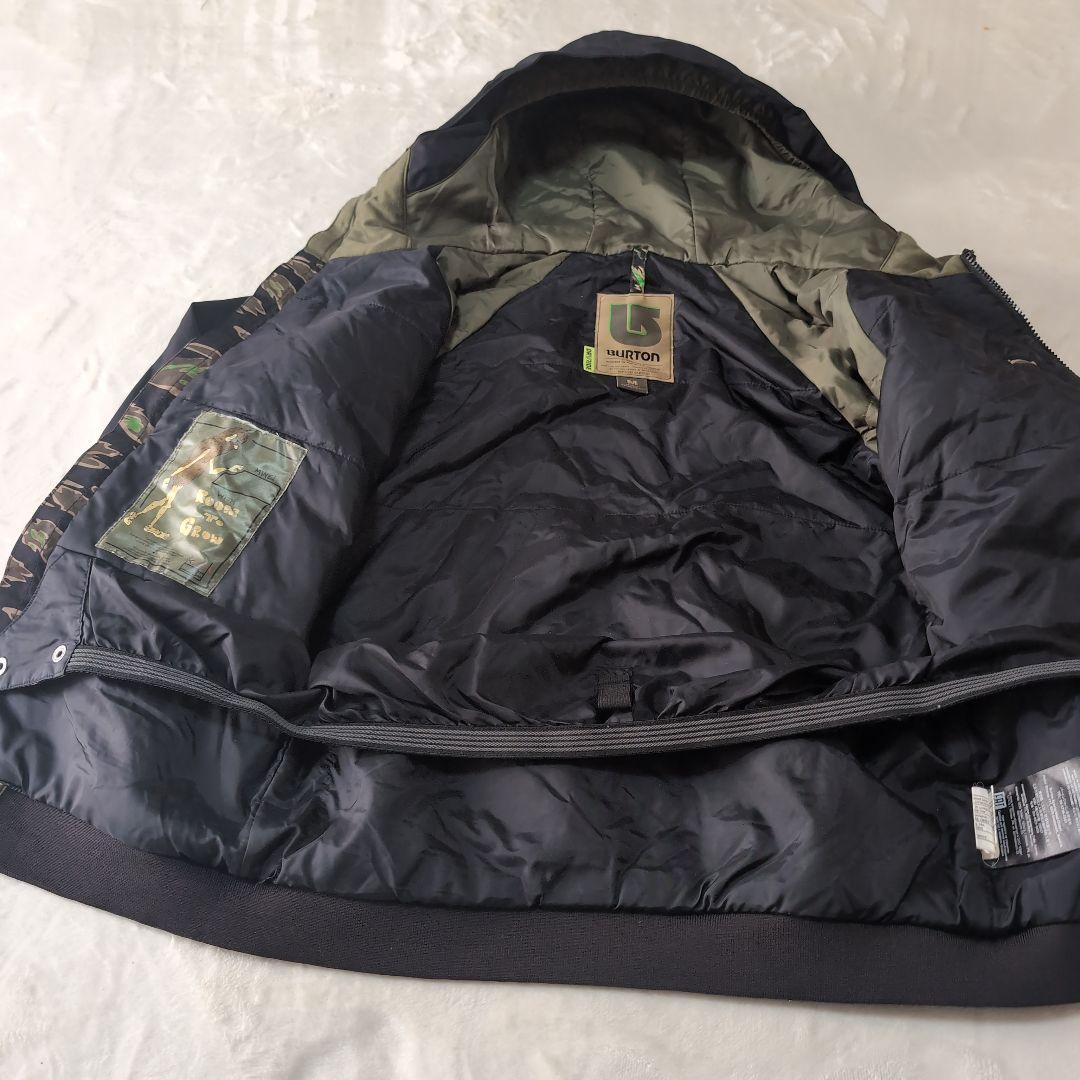 BURTONスノーボードウェア上下セットキッズMバートン（カモフラ）