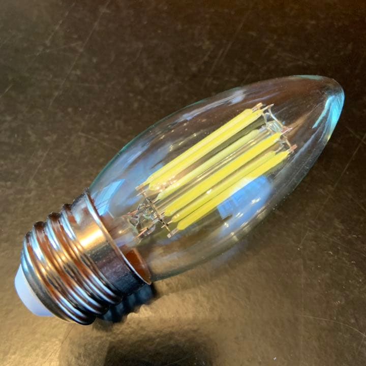 LEDシャンデリア球　E26 調光機対応