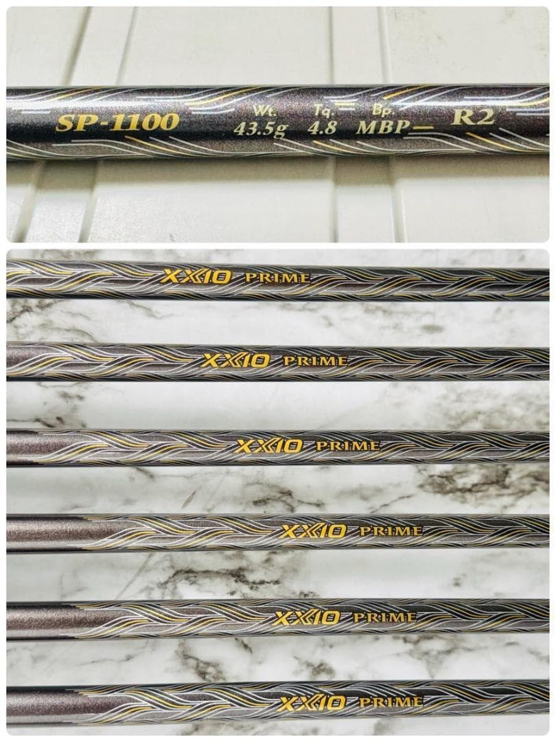 【最高級】11代目ゼクシオプライム SP-1100 メンズアイアンセット 6本