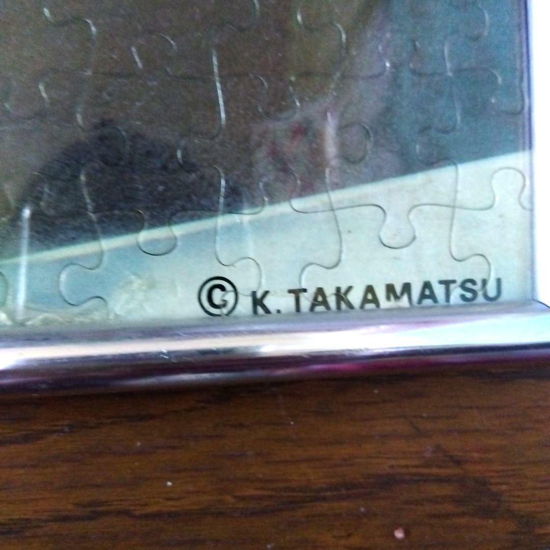 ✫レトロポップ✫K.TAKAMATSU✫マンハッタン・ジグゾーパズル完成品