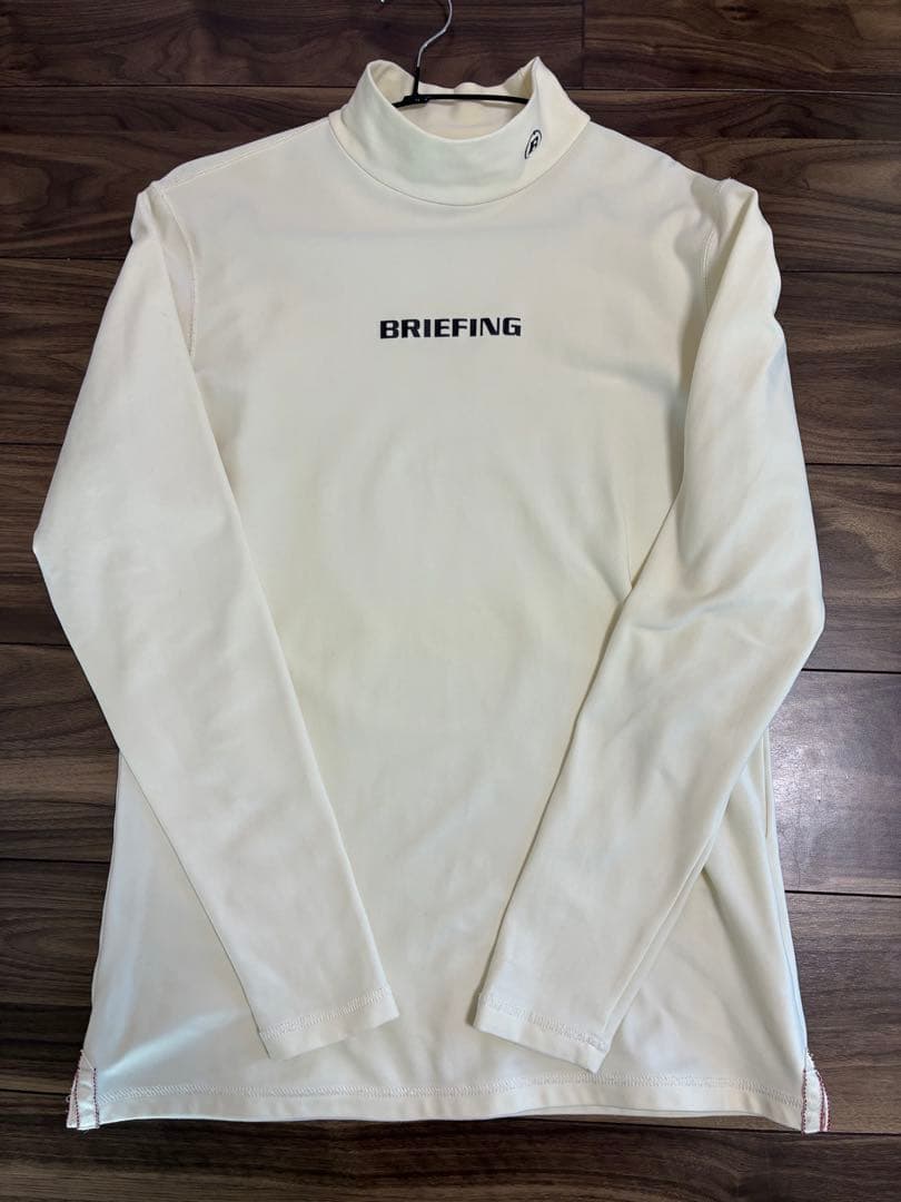 BRIEFING GOLF モックネック カットソー 長袖 BRG203M28