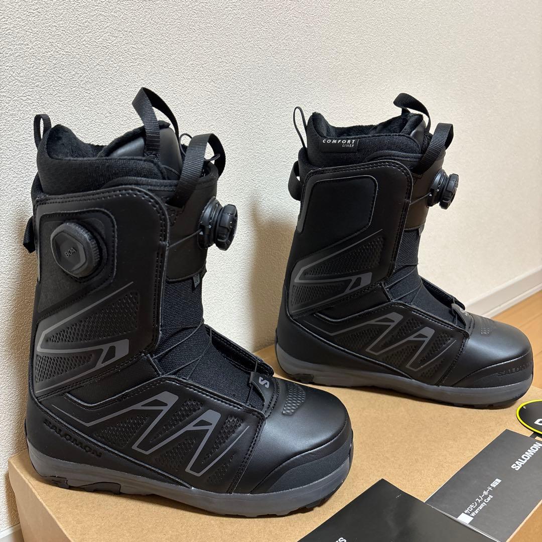 SALOMON LAUNCH BOA SJ BOA 25.5cm ブラック