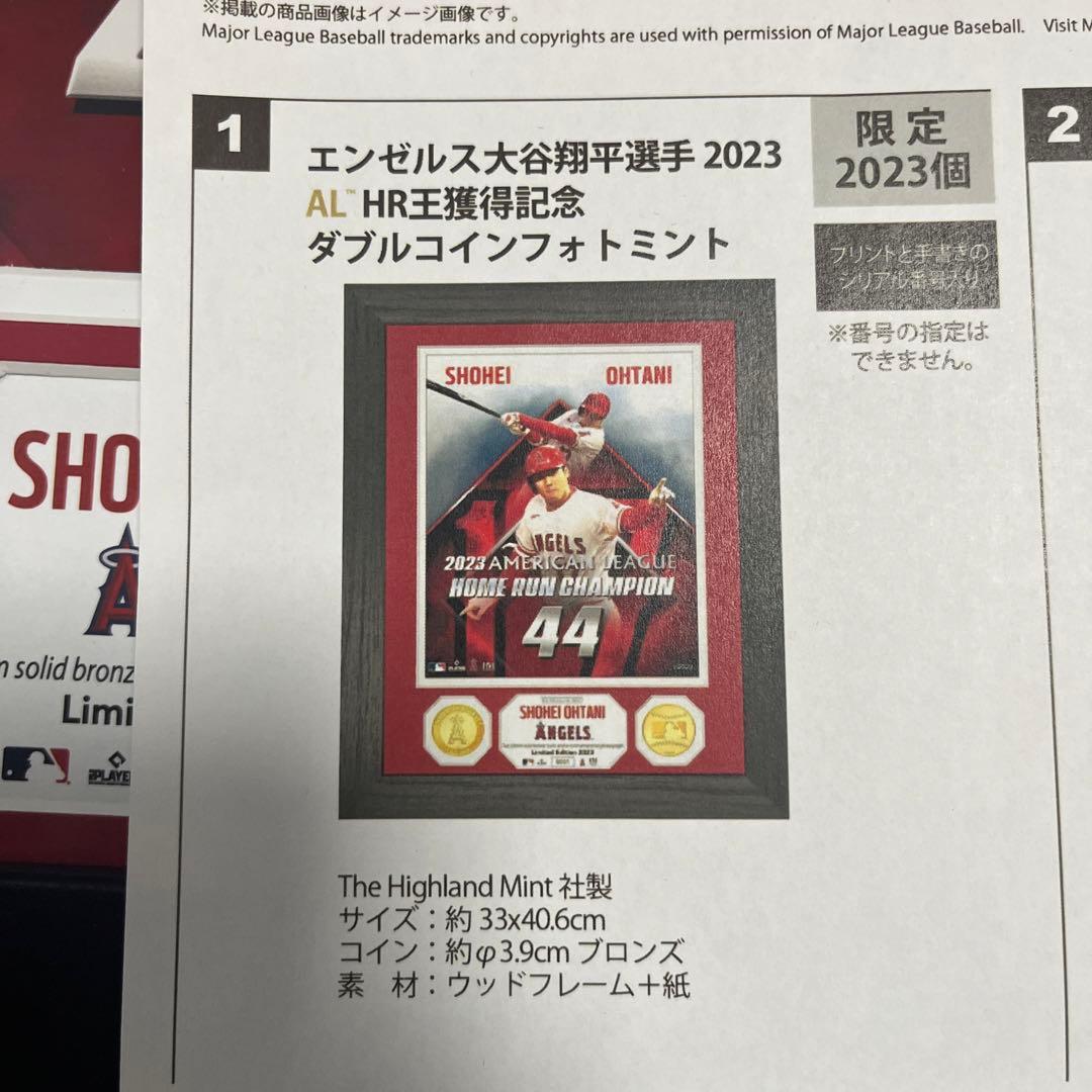 エンゼルス大谷翔平選手2023 AL HR王獲得記念