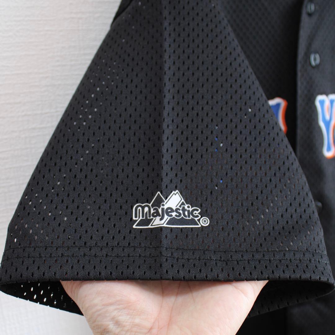 タグ付き未使用　USA製90's majestic NY.Mets ゲームシャツ