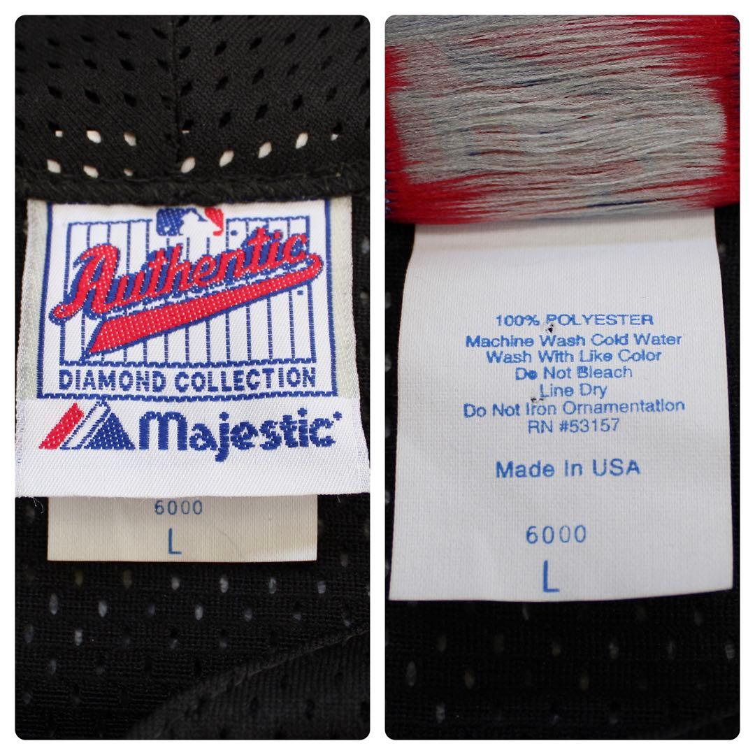 タグ付き未使用　USA製90's majestic NY.Mets ゲームシャツ