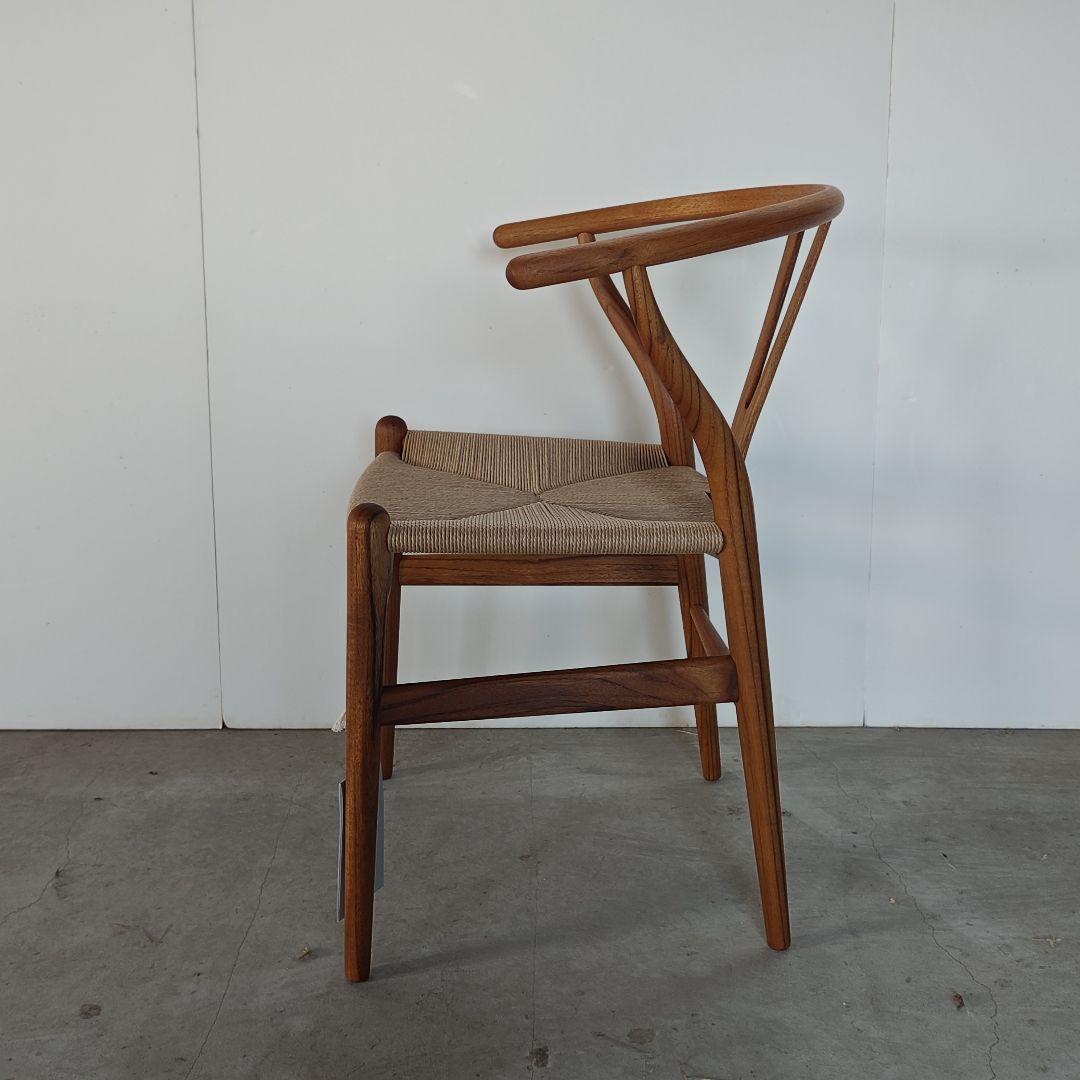 CH24 / Yチェア チーク材・オイル仕上げ SH45cm
