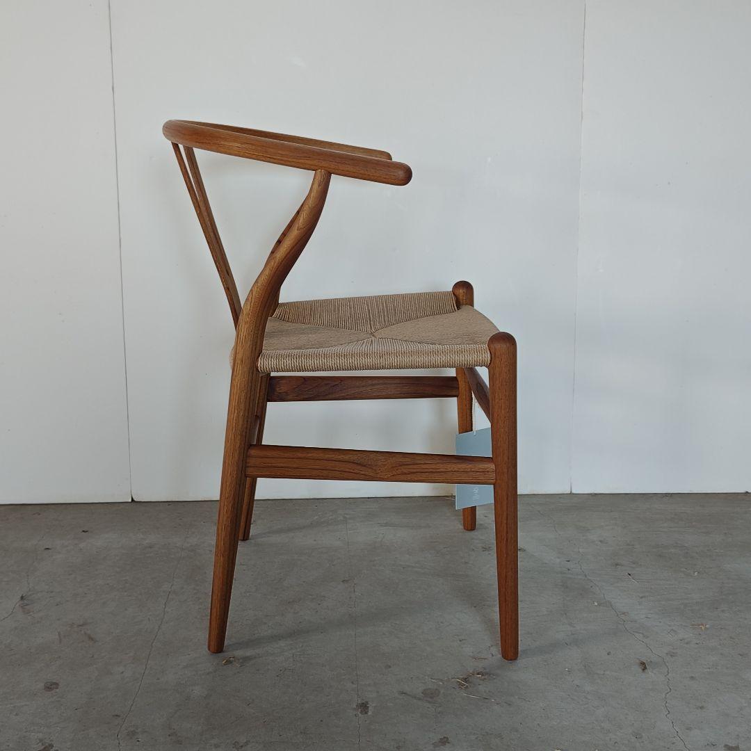 CH24 / Yチェア チーク材・オイル仕上げ SH45cm